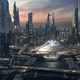 Illustration for article titled The Gorgeous Matte Paintings that Made emLord of the Rings/em and emFifth Element/em Feel Real